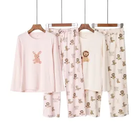 Animal Print Pajama Set