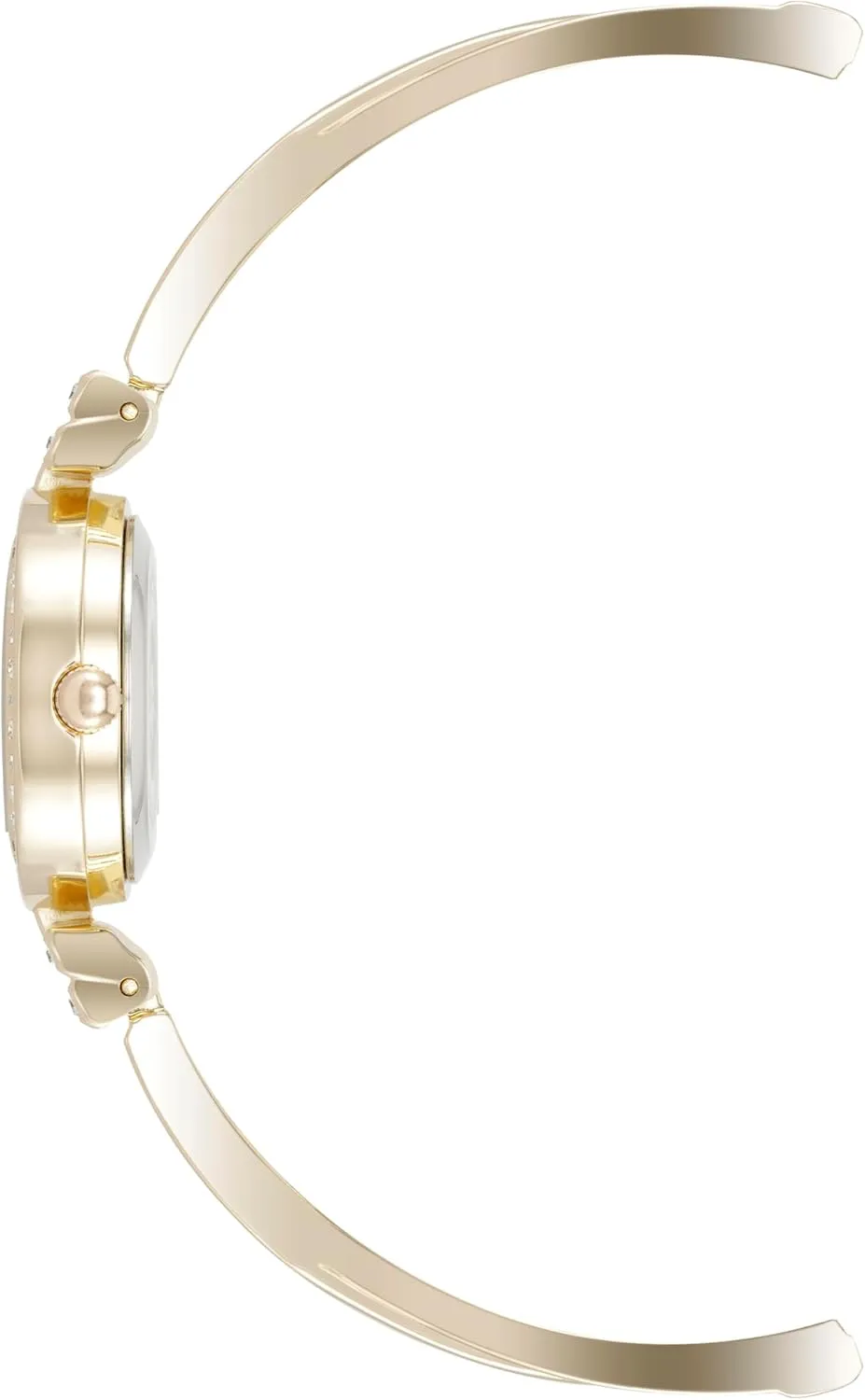 Anne Klein Women's Premium Crystal Accented Bangle Watch and Bracelet Set