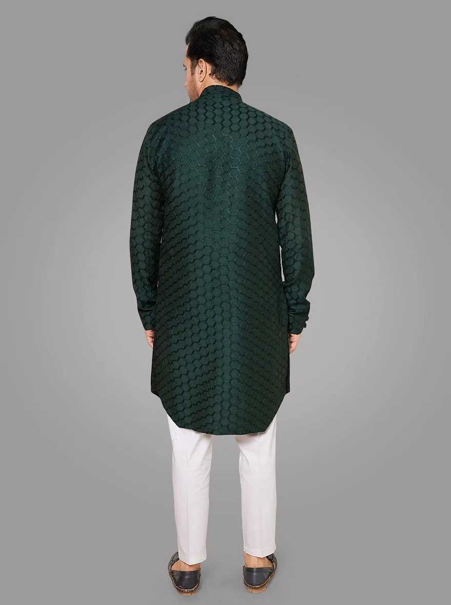 Bottle Green Kurta Pajama | TULA
