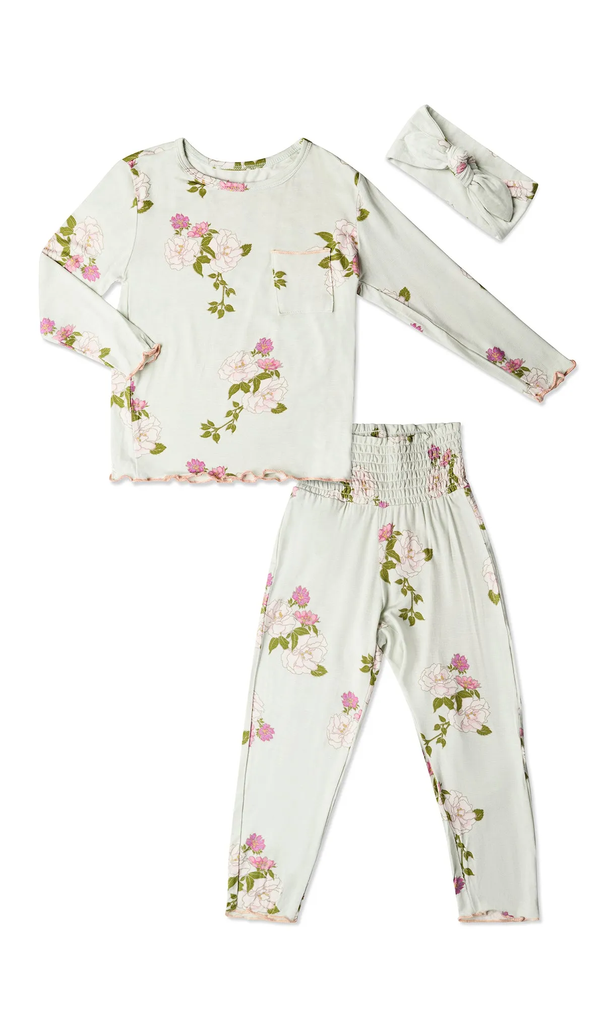 Charlie Baby 3 Piece Pant PJ - Peony
