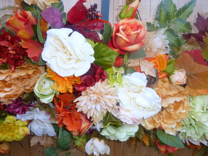Fall Wedding Arch Flowers, Autumn Wedding