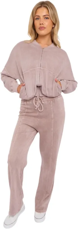 Janisramone Stonewashed Cotton Co-Ord Sets for Women, Tracksuit Womens Full Set with Zipper Jacket Jogger Sets for Women Dove Grey Janisramone Stonewashed Cotton Co-Ord Sets for Women, Tracksuit Womens Full Set with Zipper Jacket Jogger Sets for Women Dove Grey