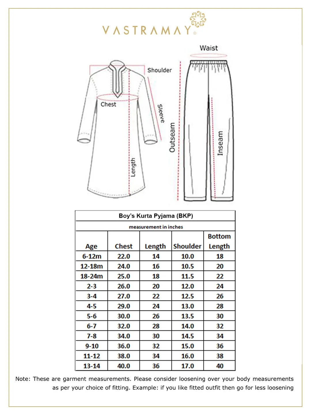 Jashvi Boys' Red Cotton Silk Blend Kurta and Pyjama Set