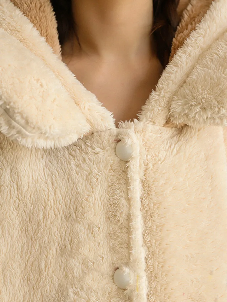 Leo Fleece Cozy Dreamy Winter Fleece Pajama Set