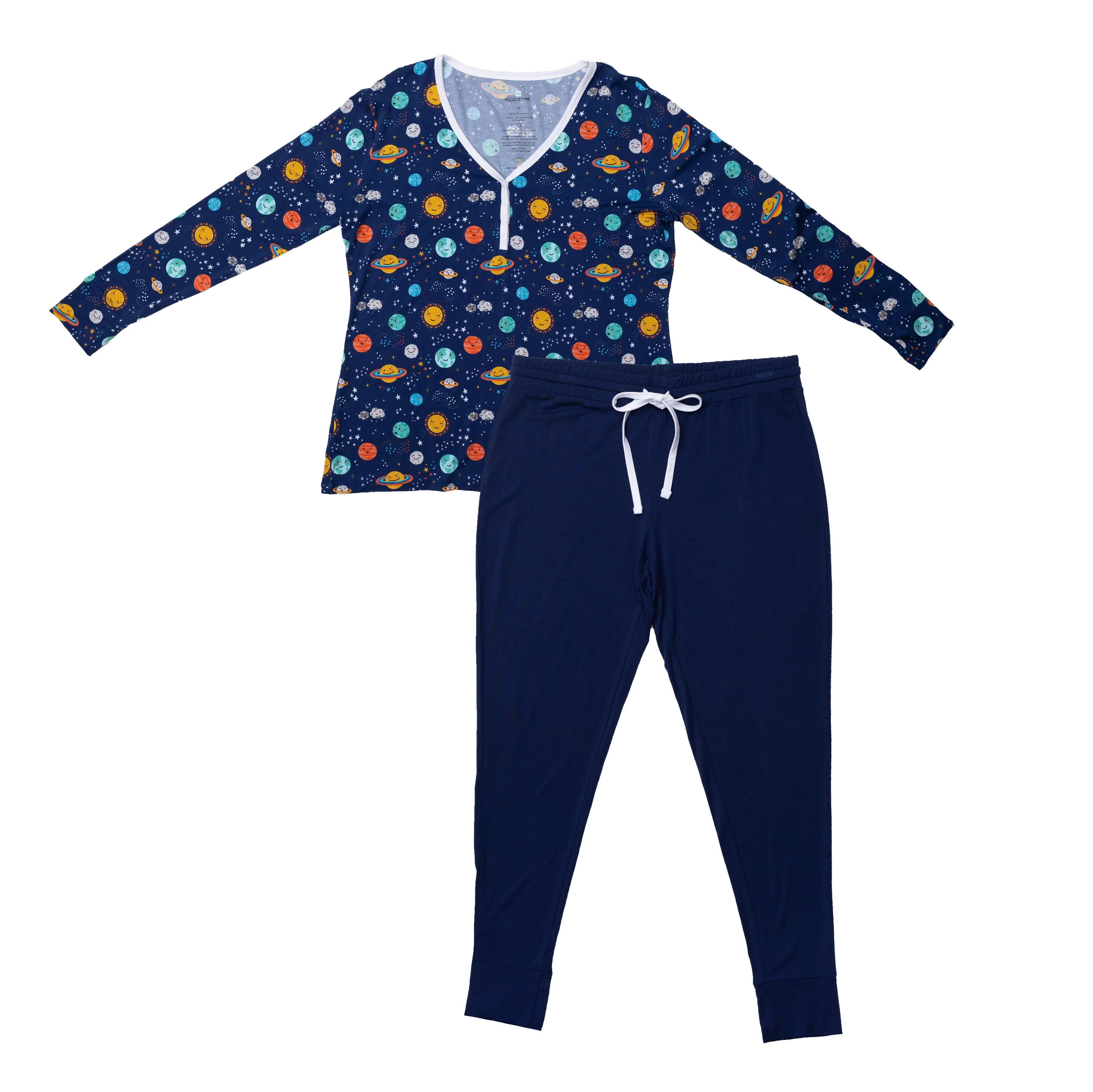 Macaron   Me Women's PJ Set - Peaceful Planets