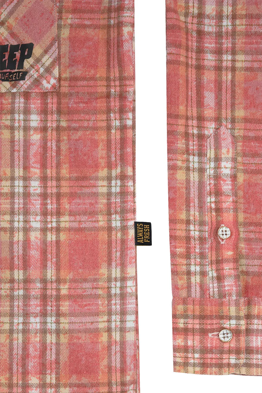 Men's Premium Flannel Two Tone Flannel Shirt