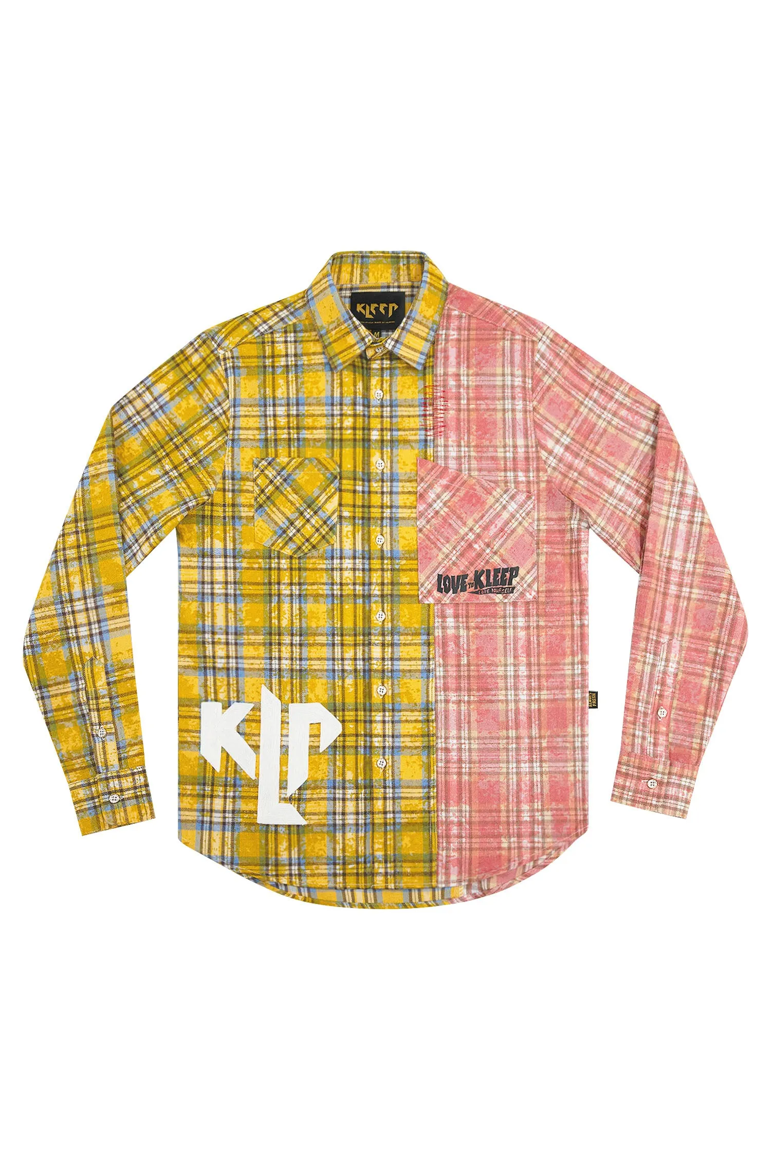 Men's Premium Flannel Two Tone Flannel Shirt