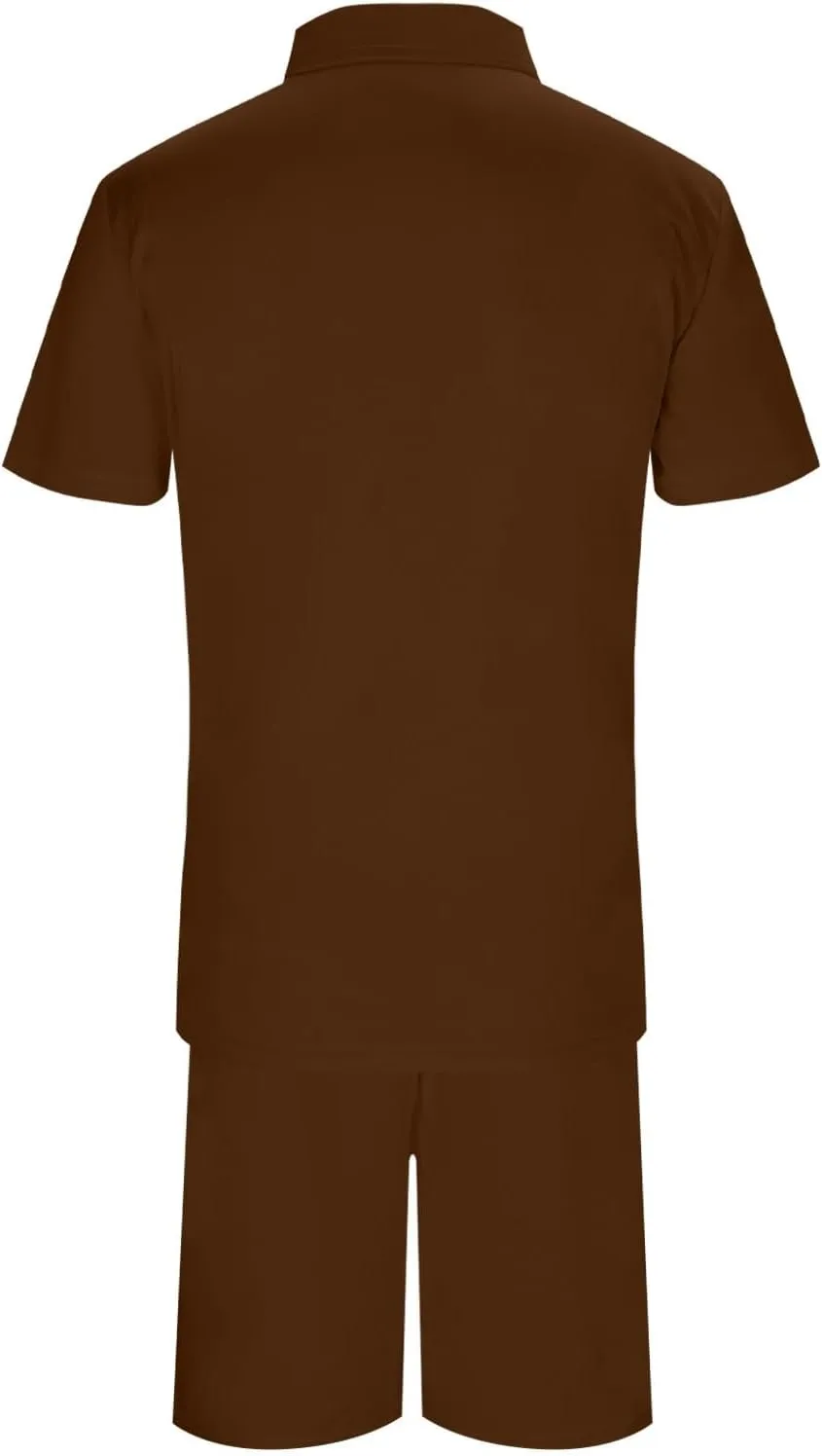 Mens Summer Track Suits 2 Piece Shorts Sets Short Sleeve Sweatsuit Outfits 1/4 Zip Golf Polo Shirt Breathable Loungewear