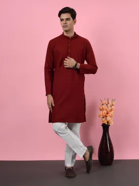 Red Kurta Pajama | Azania