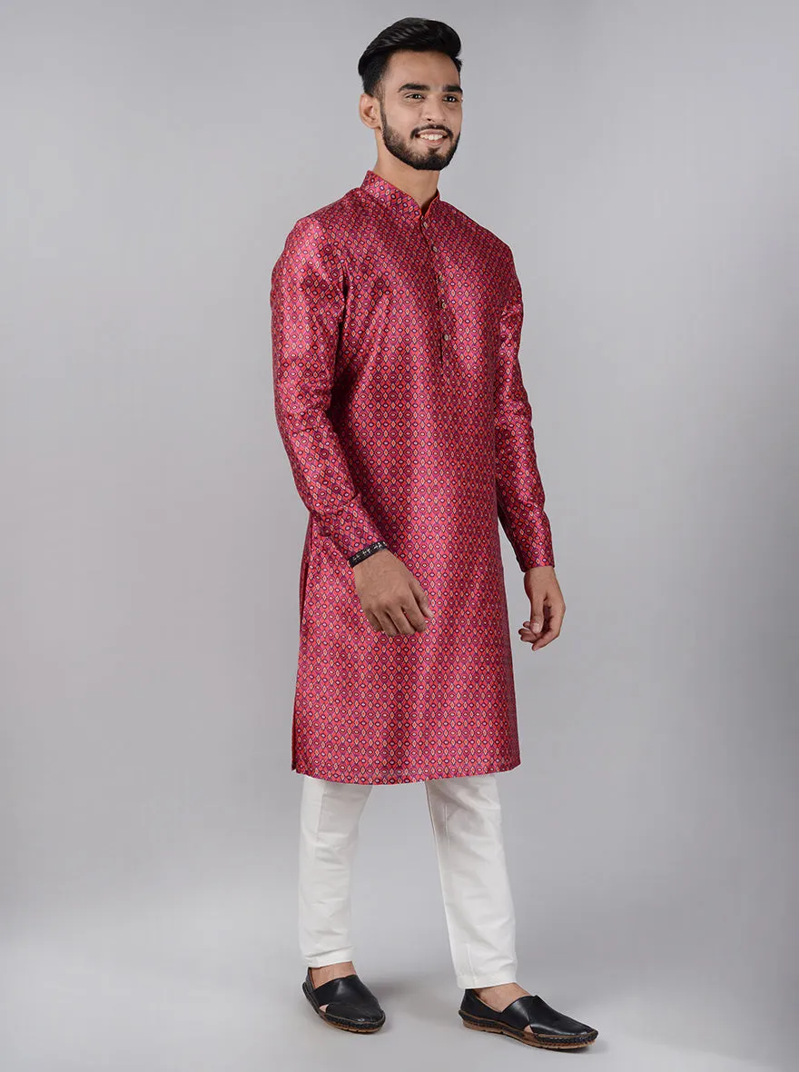 Red Kurta Set | TULA