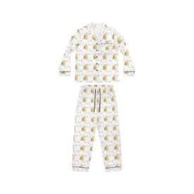 Satin Pajamas with Classic Pooh Bear Design