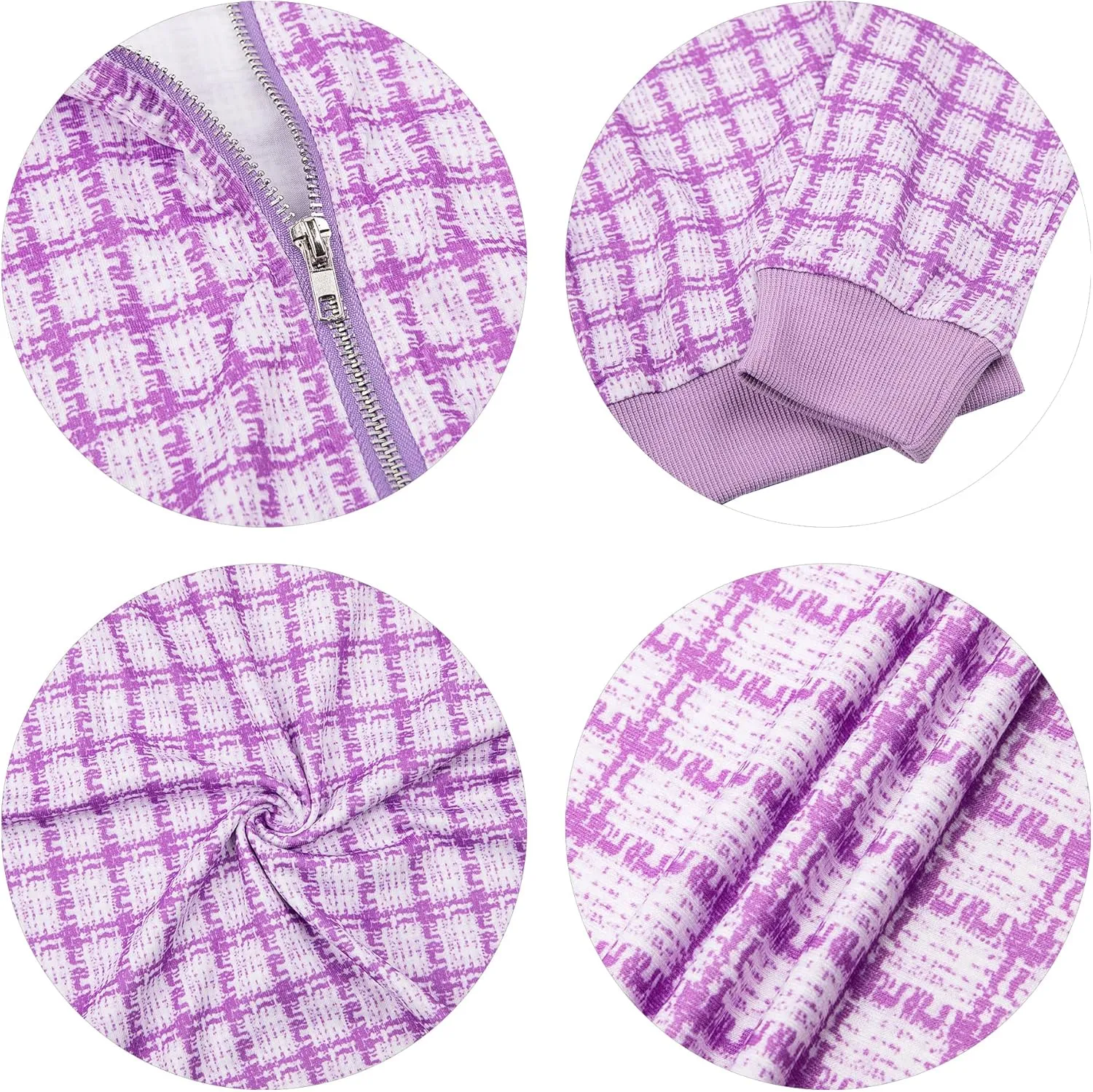 THLAI Women 2 Piece Skirt Set Long Sleeve Jacket Crop Top and Bodycon Mini Skirt Set Pink Party Outfits Birthday Suits