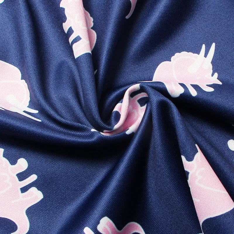 VenusFox Women's Sleepwear Cute Cartoon Print Short Set Pajamas for Women  Pajama Set Sweet Short Sleeve T Shirts & Shorts Summer Pajama