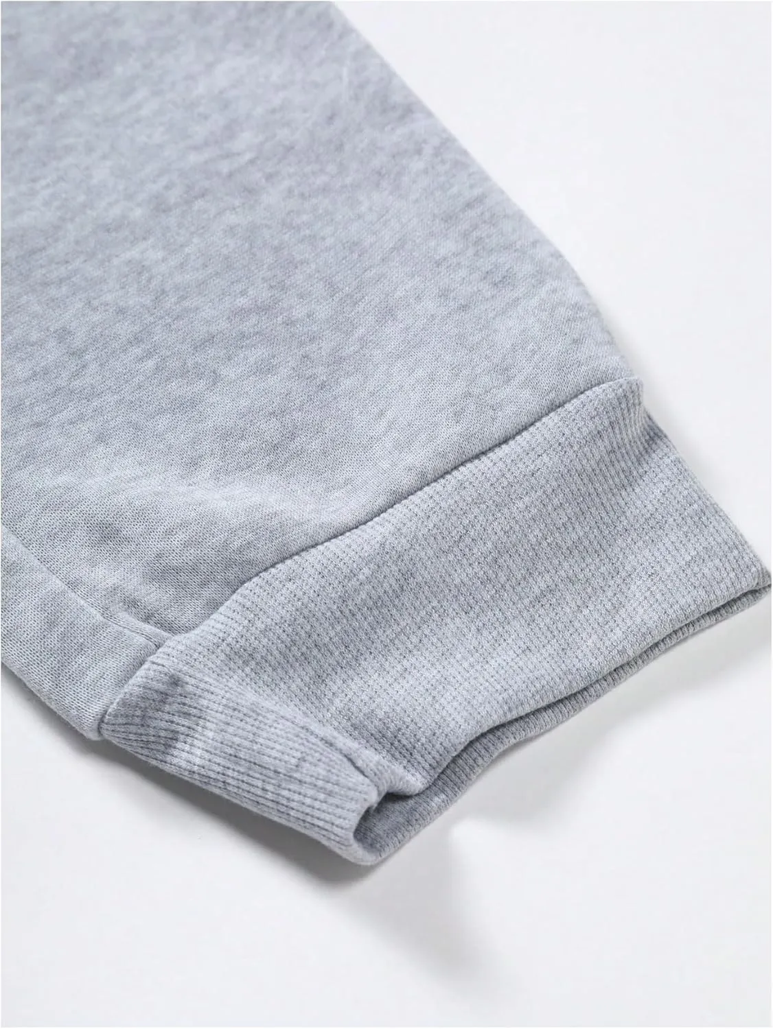 WDIRARA Men's Cartoon Letter Graphic Sweatpants Color Block Drawstring Waist Jogger Pants with Pockets